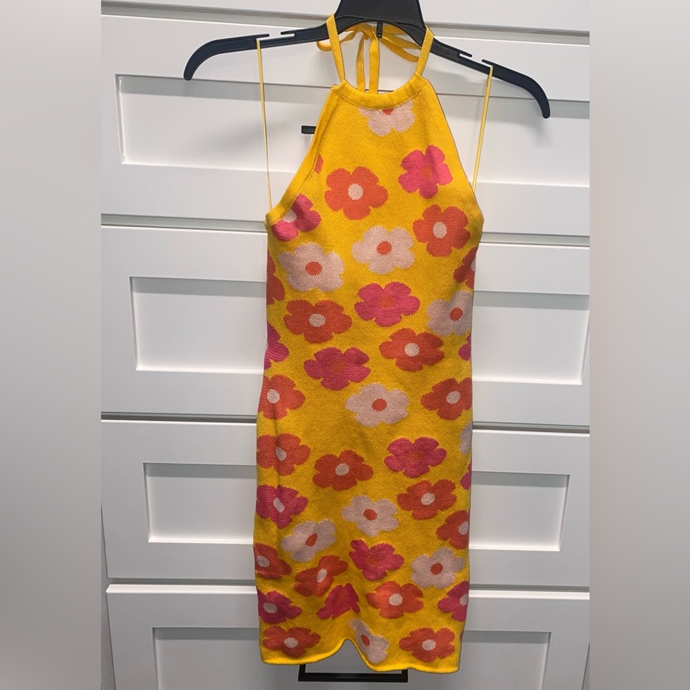 Floral Halter Dress